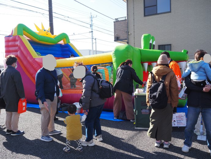 ワニスライダーがお子様に大人気でした