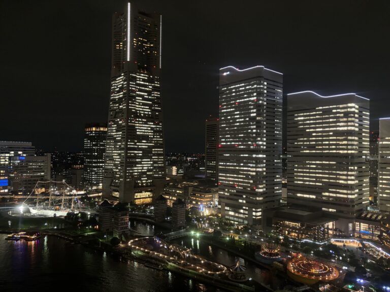 江の島からの横浜へ